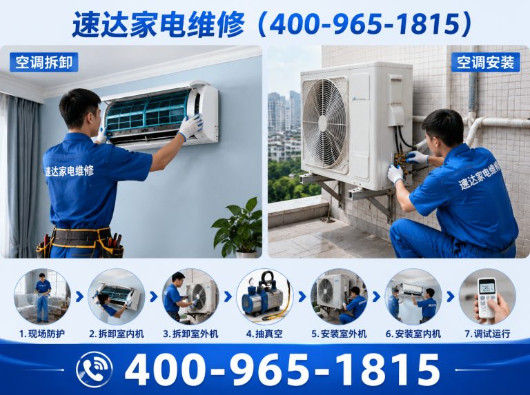 黄南中央空调维修展示图
